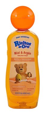 Ricitos de Oro, Baby Shampoo Cleansing and Lightening Baby Shampoo with Chamomile, Paraben Free, Hypoallergenic 2-Pack of 13.5 FL Oz Each, 2 Bottles - Image 3